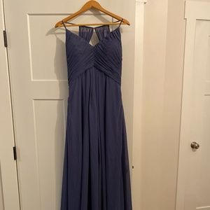 Storm blue maxi dress